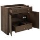 James Martin Vanities Gracyn 36" Single Bathroom Vanity Cabinet in Sable, , large