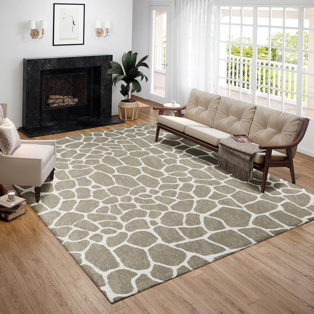 Dalyn Rug Company Mali ML4 8&#39; x 10&#39; Stone Indoor/Outdoor Area Performance Rug, , large