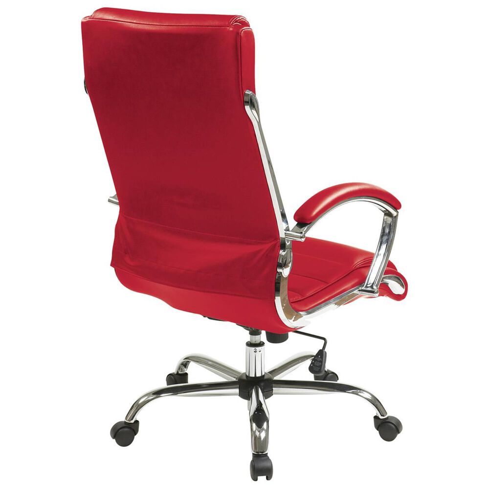 OSP Home FL Series Executive Chair in Red, , large
