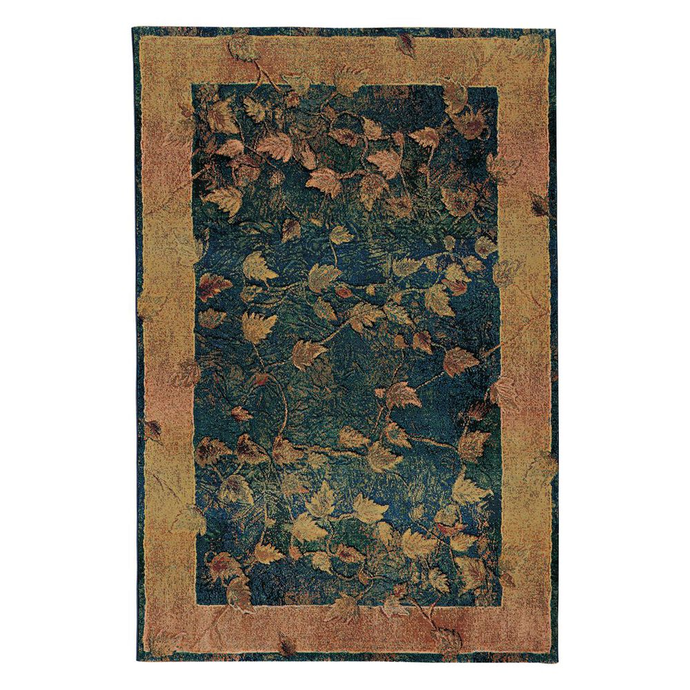 Oriental Weavers Kharma 349B4 7"10" x 11" Blue Area Rug, , large