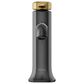 Kohler Occasion Single-Handle Bathroom Sink Faucet in Matte Black and Brushed Moderne Brass, , large