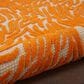 Nourison Aloha 2"8" x 4" Orange Indoor/Outdoor Area Rug, , large