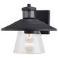 Vaxcel Westport 1-Light Outdoor Motion Sensor Wall Sconce in Textured Black, , large