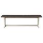 Ashley Darborn 62" Bench in Light Gray and Brown Cherry, , large