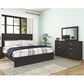 Ashley Belachime 3 Piece King Bedroom Set in Dark Charcoal, , large