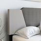 Accent Tuscany Full Upholstered Bed in Brown and Taupe, , large