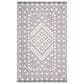 Safavieh Natura 6" x 9" Cream and Purple Area Rug, , large