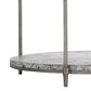 Hooker Furniture Round Cocktail Table in Silver, , large