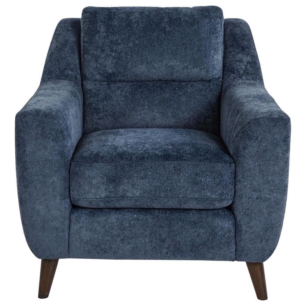 LumiSource Carly Accent Chair in Blue, , large