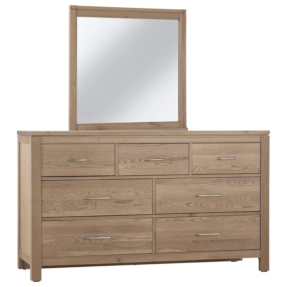 Viceray Collections Tide and Timber 4 Piece Full Poster Bedroom Set in Clear Oak, , large