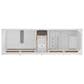 James Martin Bellshire 72" Double Bathroom Vanity in Bright White with 3 cm Siberian Silestone Top, Rectangular Sinks and FreePower Wireless Charger, , large