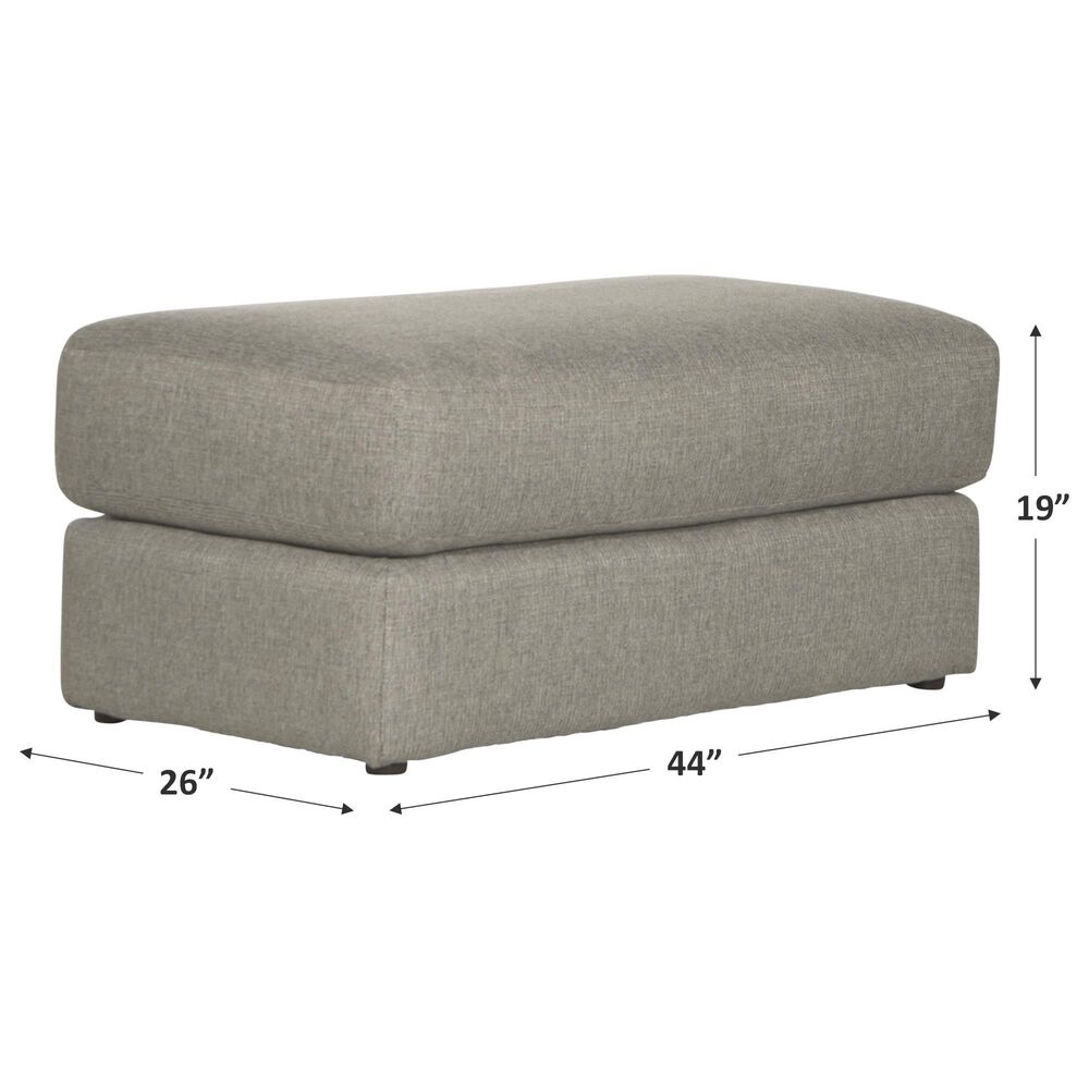 Catnapper Hooten Ottoman in Nickel, , large