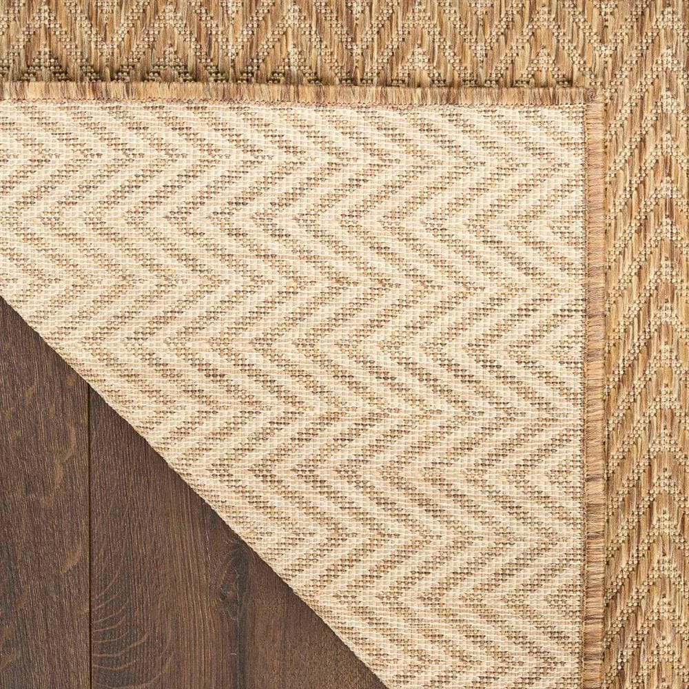 Nourison Horizon HOZ02 Natural 8&#39; x 10&#39; Indoor/Outdoor Area Rug, , large