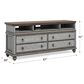Flexsteel Plymouth 67" Entertainment Base in Whitewash, , large