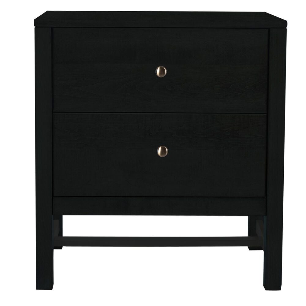 Fleming Furniture Co. Rochester 2 Drawer Nightstand in Onyx, , large