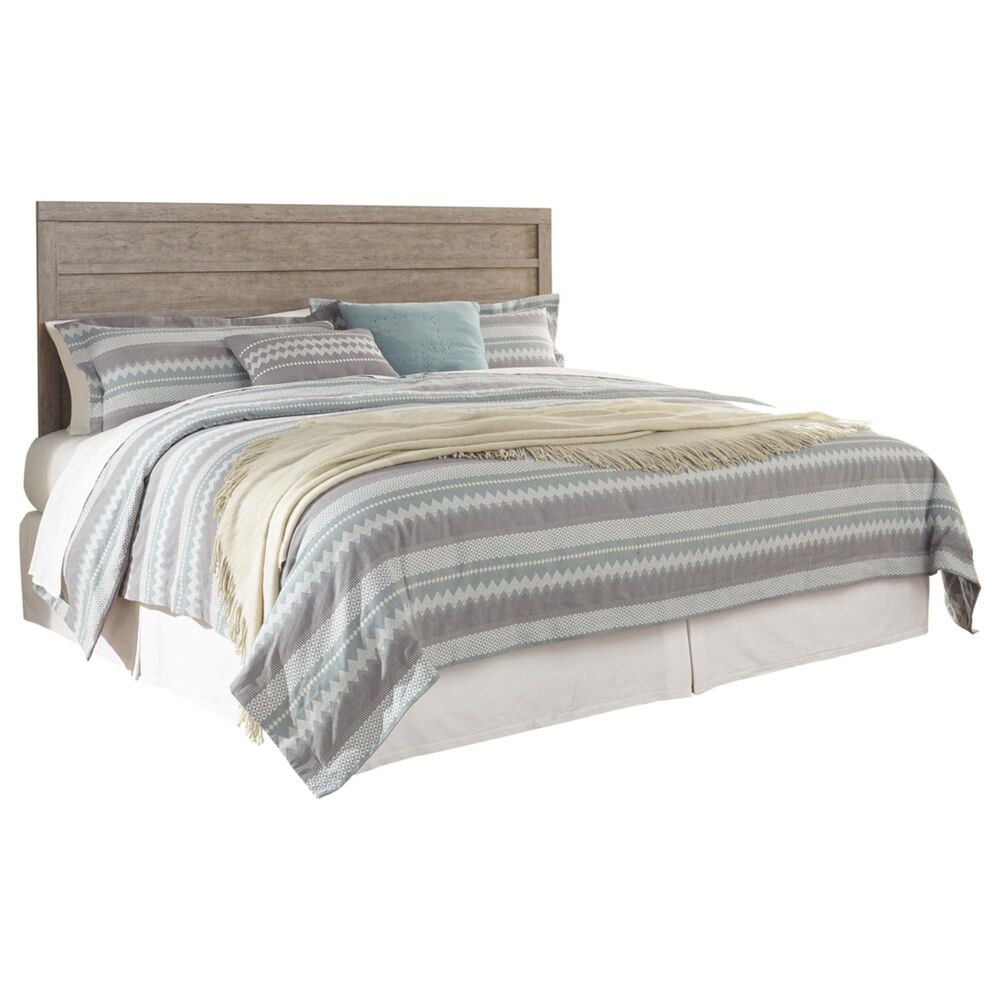 Signature Design by Ashley Culverbach King Panel Headboard in Driftwood, , large