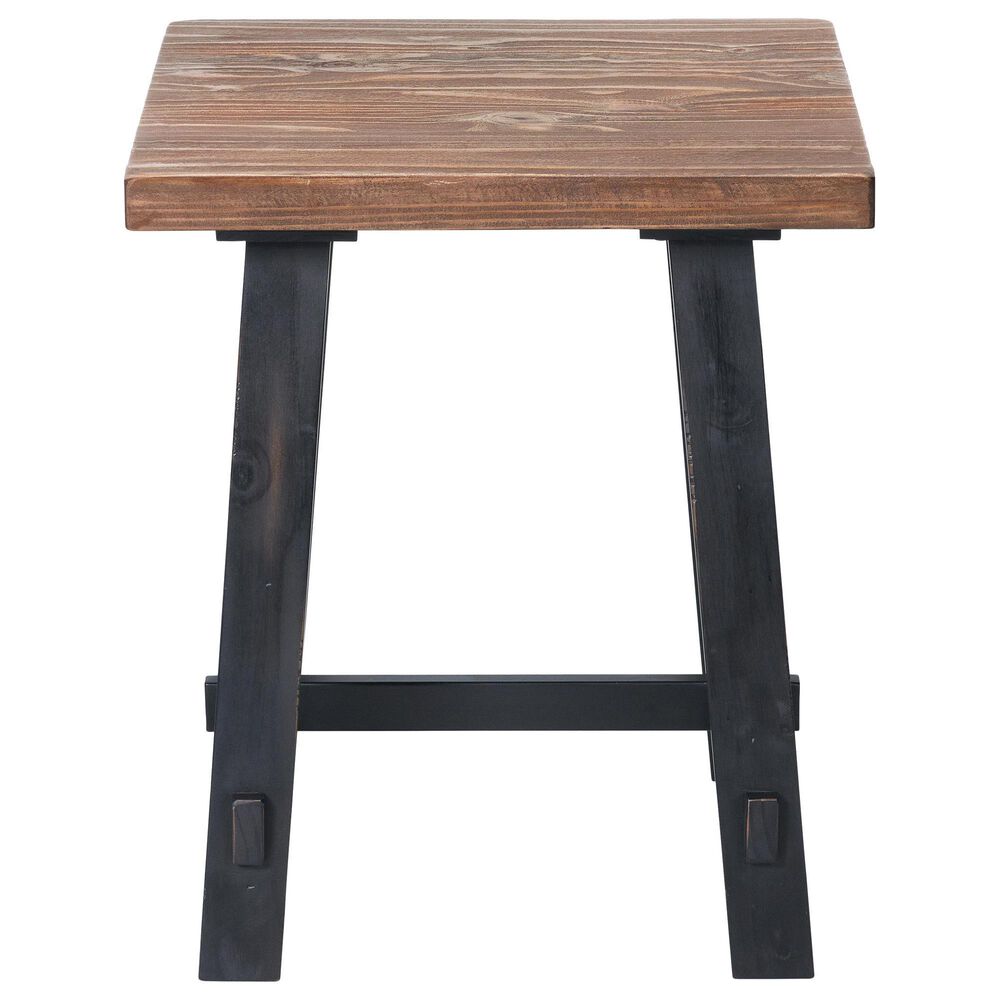 Timberlake Adam Side Table in Black and Natural, , large