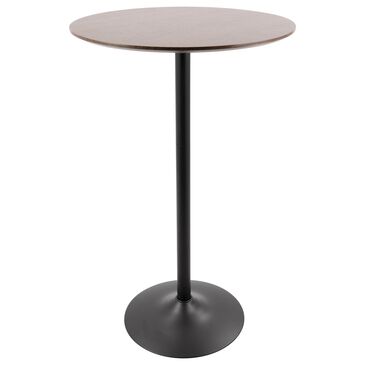 Lumisource Pebble Adjustable Table in Walnut/Black, , large
