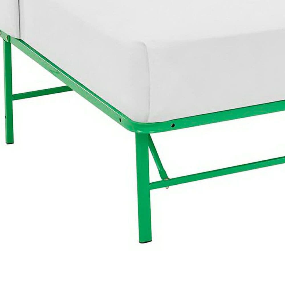 Modway Horizon Platform Queen Bed Frame in Green, , large