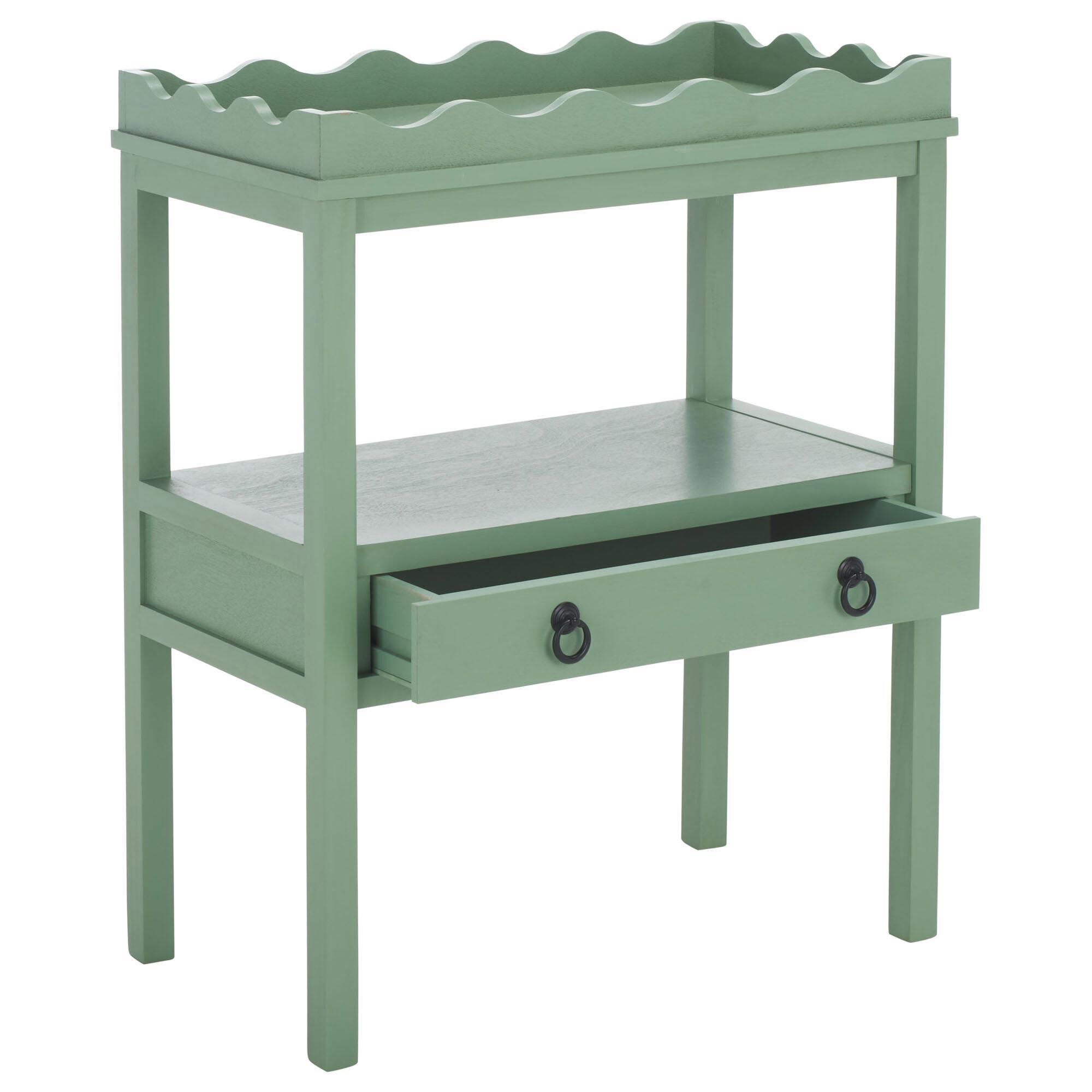 Safavieh Darlyn Rectangle Accent Table in Sage