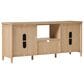Walker Edison Flynn Scandinavian 58" TV Stand in Coastal Oak, , large