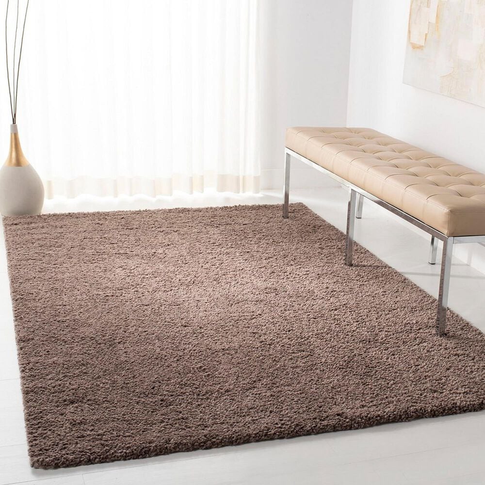 Safavieh August Shag 8&#39; x 10&#39; Taupe Area Rug, , large