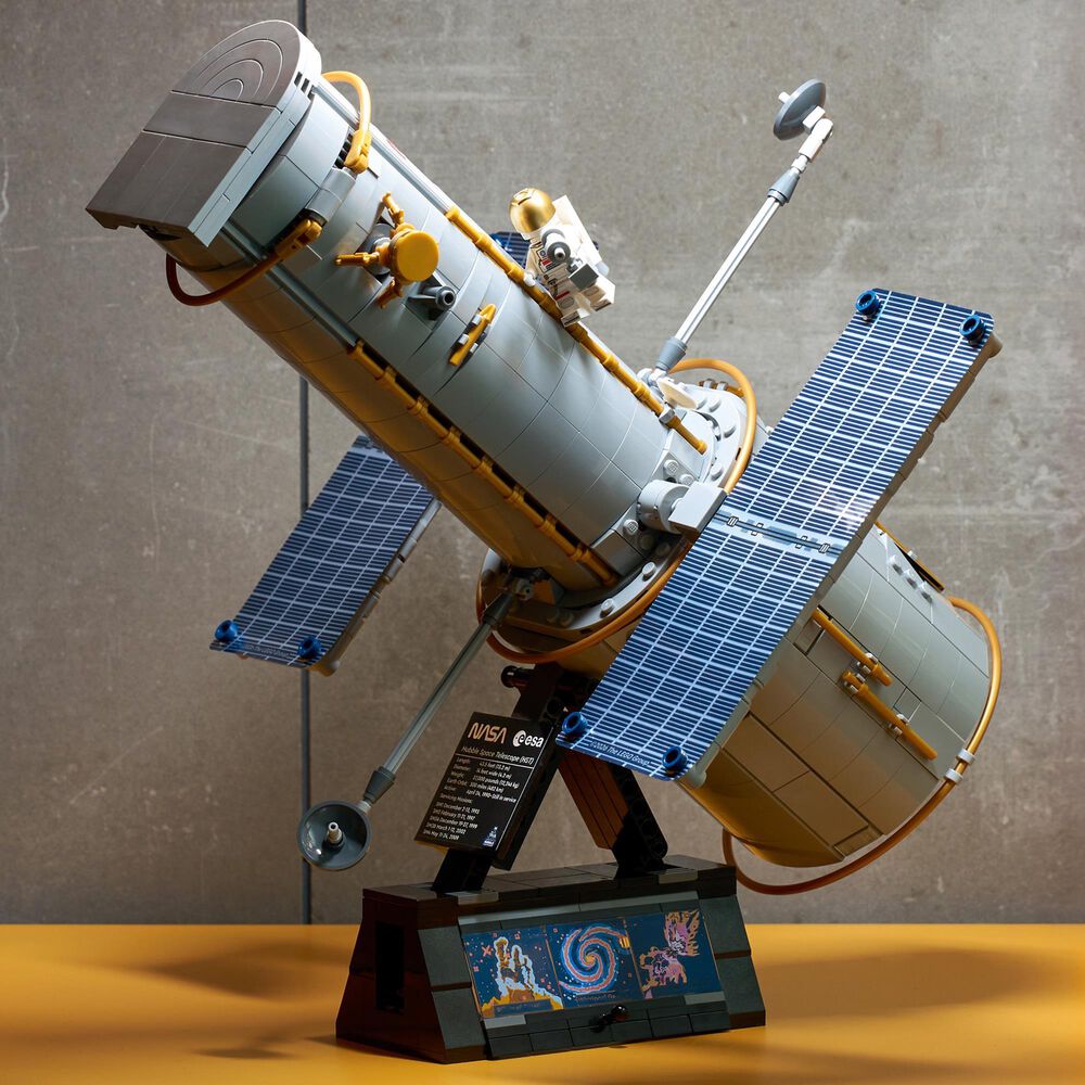 LEGO Icons Hubble Space Telescope Building Set, , large