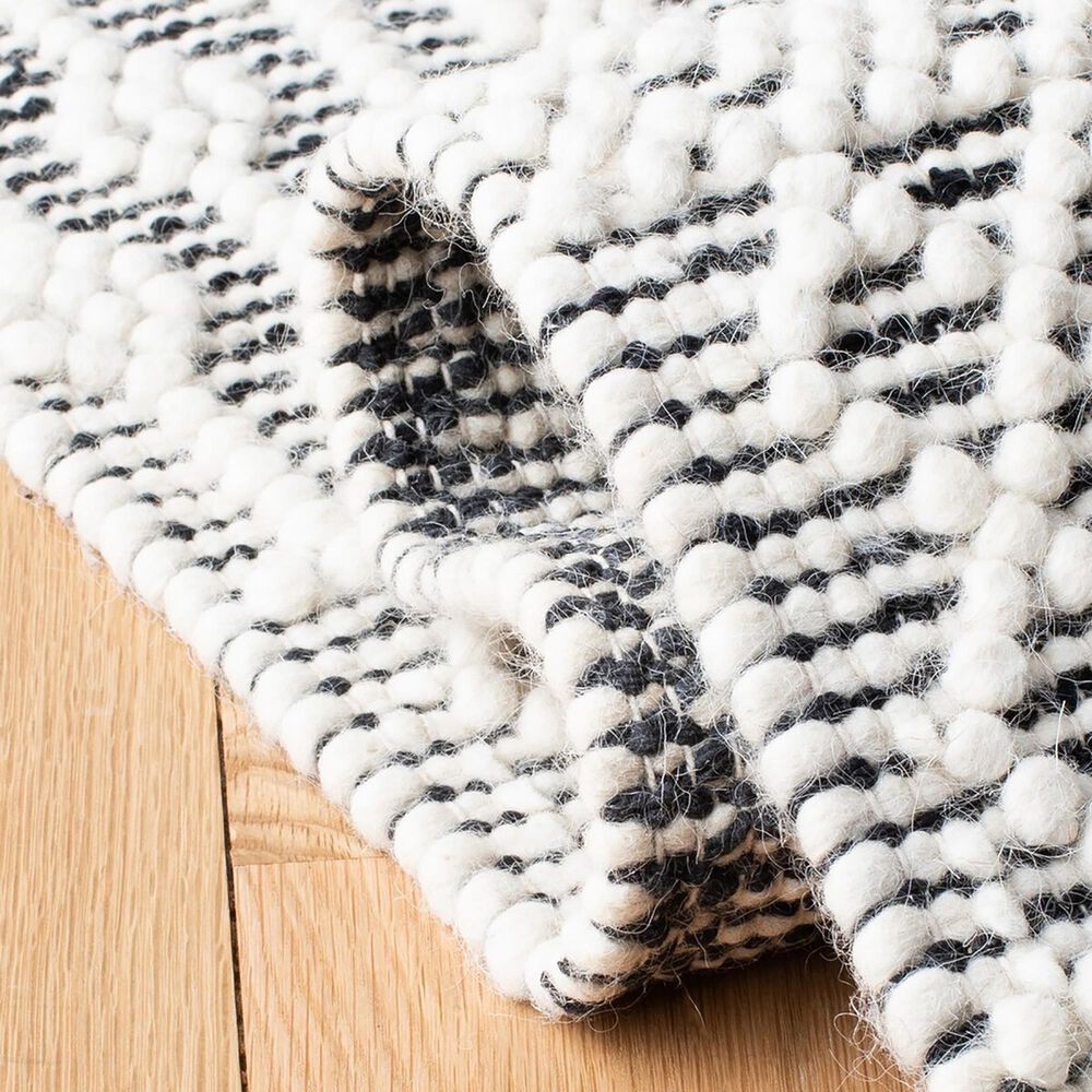 Safavieh Natura NAT852Z 4&#39; x 6&#39; Ivory and Black Area Rug, , large