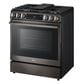LG 6.3 Cu. Ft. Smart Gas Slide-In Range with ProBake Convection InstaView and Air Fry in Black Stainless Steel, , large