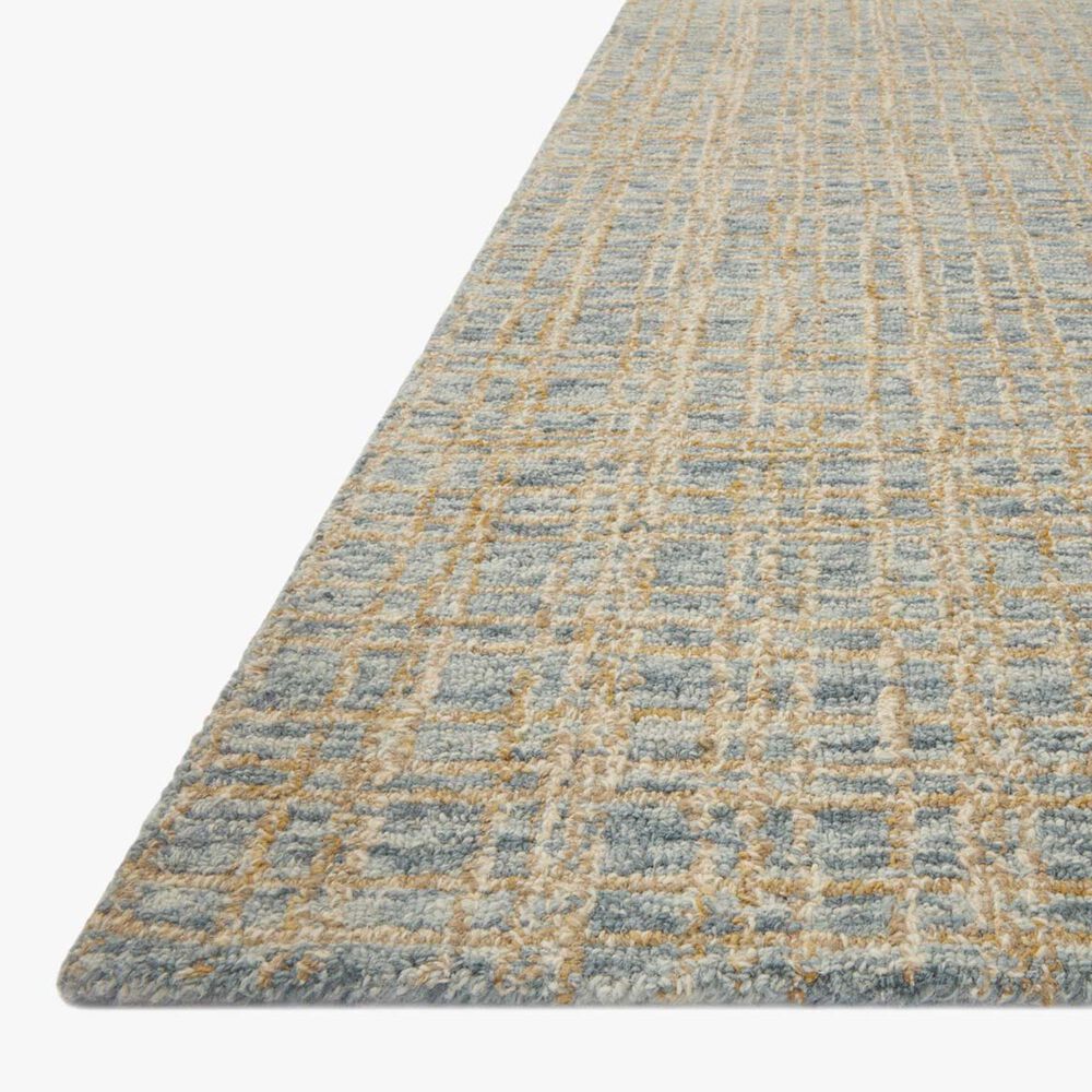 Chris Loves Julia x Loloi Polly 7&#39;9&quot; x 9&#39;9&quot; Blue and Sand, , large