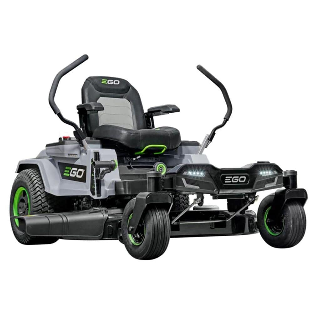 EGO POWER+ Z6 Zero Turn Riding Lawn Mower 42 with Four 56V ARC Lithium 10Ah Batteries and Charger, , large