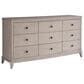 Furniture Worldwide Coalesce 3-Piece King Bedroom Set in Rolling Fog, , large