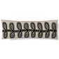 Ann Gish Fellini 13" x 38" Lumbar Pillow in Natural and Charcoal, , large