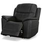 Flexsteel Crew 3-Piece Power Reclining Living Room Set in Raven Black, , large