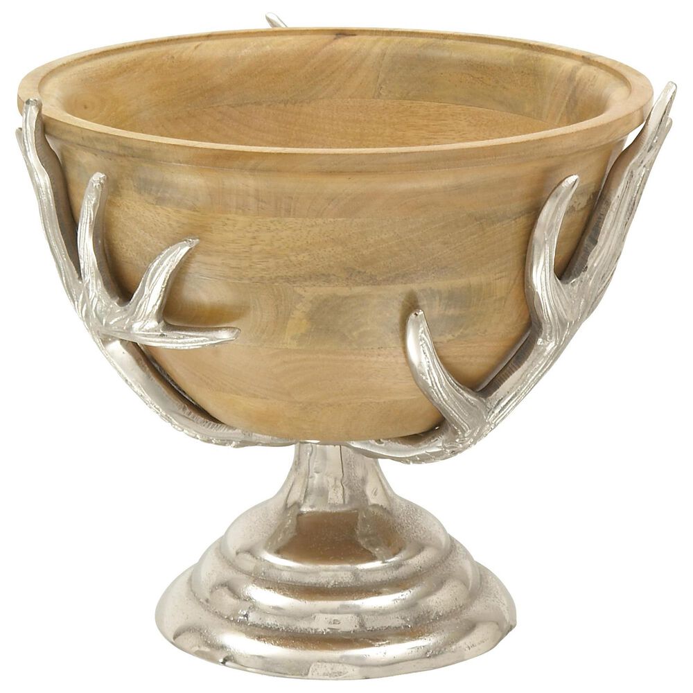 Maple and Jade 12" x 14" Antler Stand in Natural Brown, , large