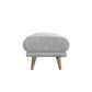 37B Charles Ottoman in Fancy Gray, , large