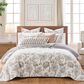 Levtex Ophelia 3-Piece Reversible Full/Queen Quilt Set in Blush and Grey, , large