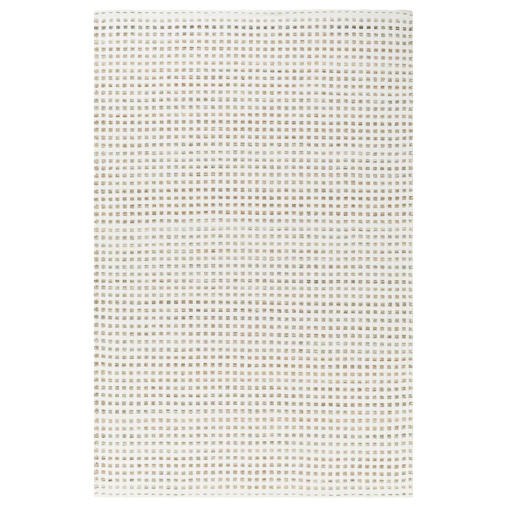 Surya Ariel 9" x 12" Brown and White Area Rug, , large