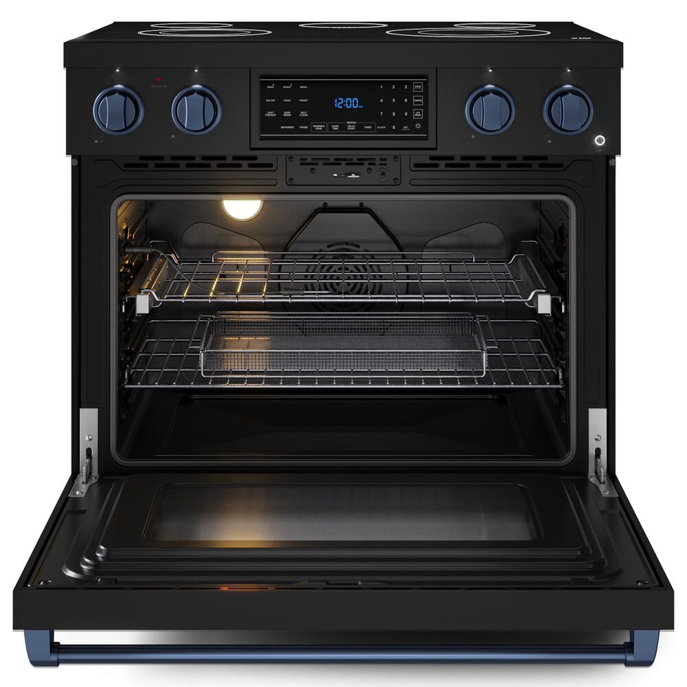 THOR KITCHEN 3-Piece Kitchen Package with 17.5 Cu. Ft. French-Door Refrigerator in Black and Navy Blue, , large