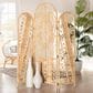 Baxton Studio Nadra Rattan Room Divider in Natural Brown, , large