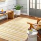 Surya Eagean EAG-2424 Mustard and Ivory 8"10" x 12" Indoor/Outdoor Area Rug, , large