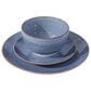 Gibson Overseas, Inc Stonebury 12-Piece Dinnerware Set in Blue, , large