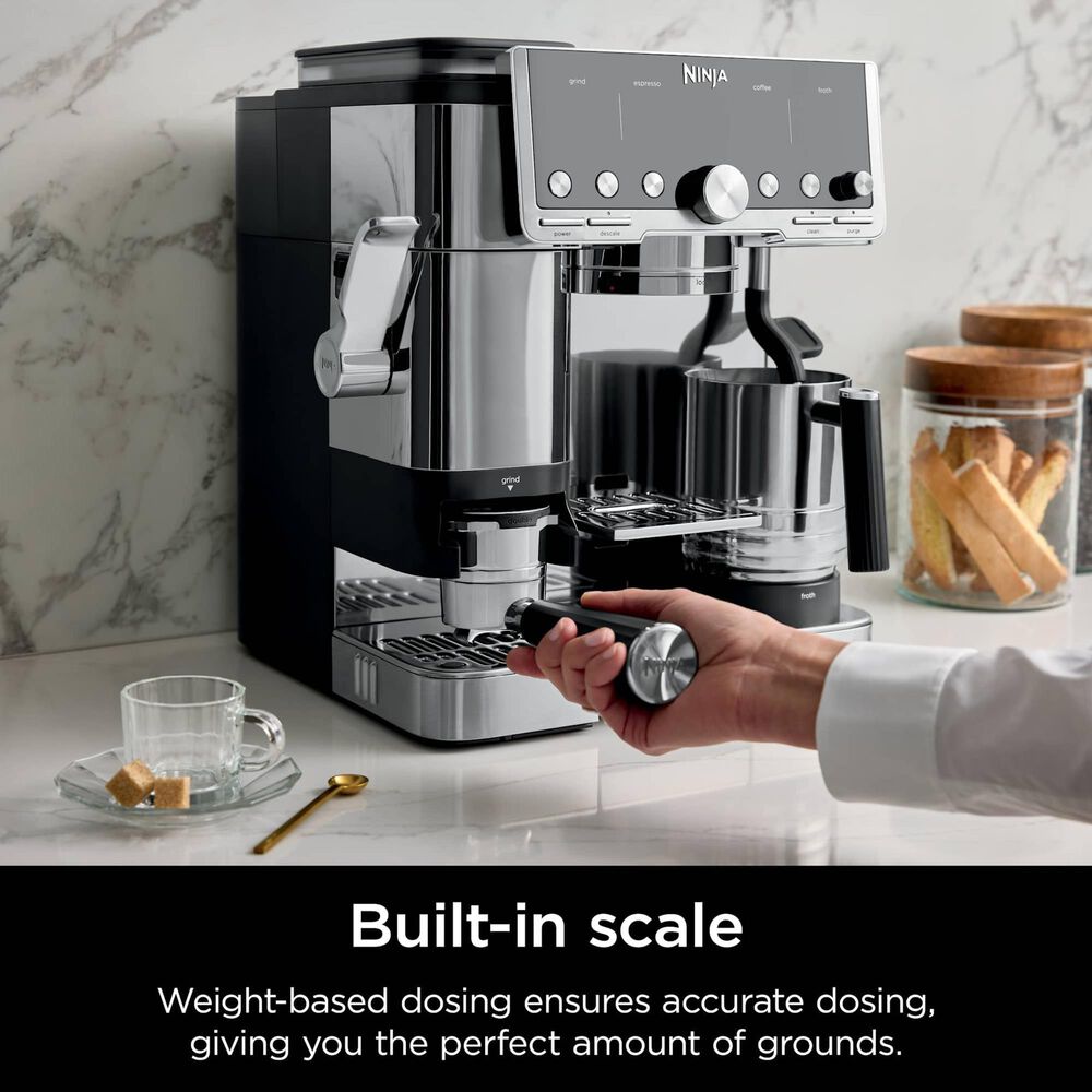 Shark Pro 4-in-1 Espresso Drip Coffee Maker in Black and Stainless Steel, , large