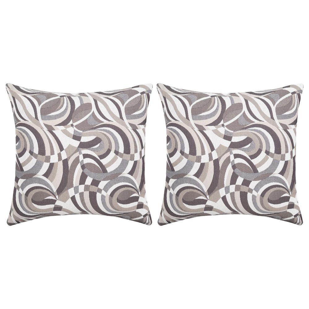 Furniture of America Brock 22" Throw Pillow (Set of 2), , large