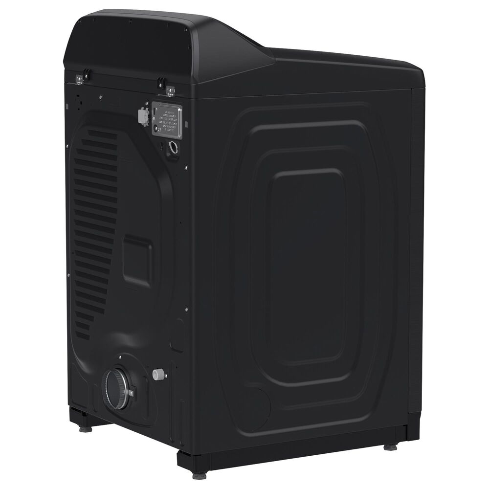 Samsung 5.2 Cu. Ft. Smart Top Load Impeller Washer and 7.4 Cu. Ft. Electric Dryer in Brushed Black, , large