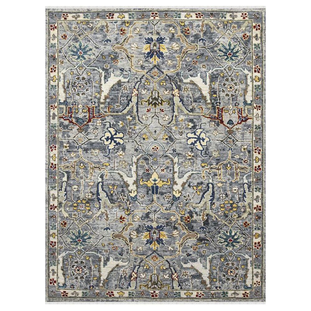 Amer Rugs Nuit Arabe 10" x 14" Deep Silver Area Rug, , large