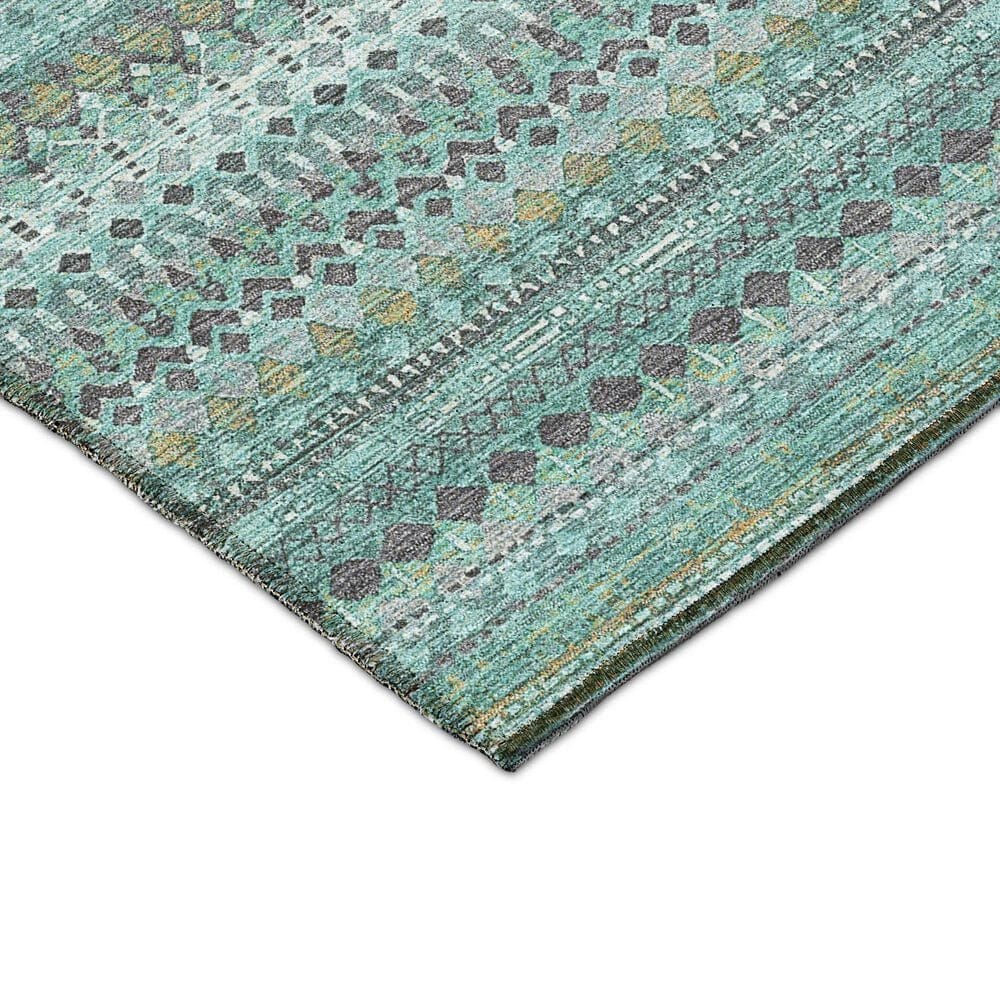 Dalyn Rug Company Solace SL2 5&#39; x 7&#39;6&quot; Aqua Area Rug, , large