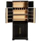HOMLUX HOMLUX 78.2" Tall Farmhouse Kitchen Pantry Cabinet with 8 Door Shelves, Storage Cabinet with 4 Adjustable Shelves, Hidden Drawer, Wine Rack, Versatile Cupboard for Kitchen, Dining & Bathroom, Ash Black, , large