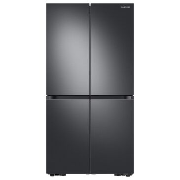 Samsung 22.9 Cu. Ft. 4-Door Flex French Door Refrigerator with AutoFill Water Pitcher in Black Stainless Steel, , large