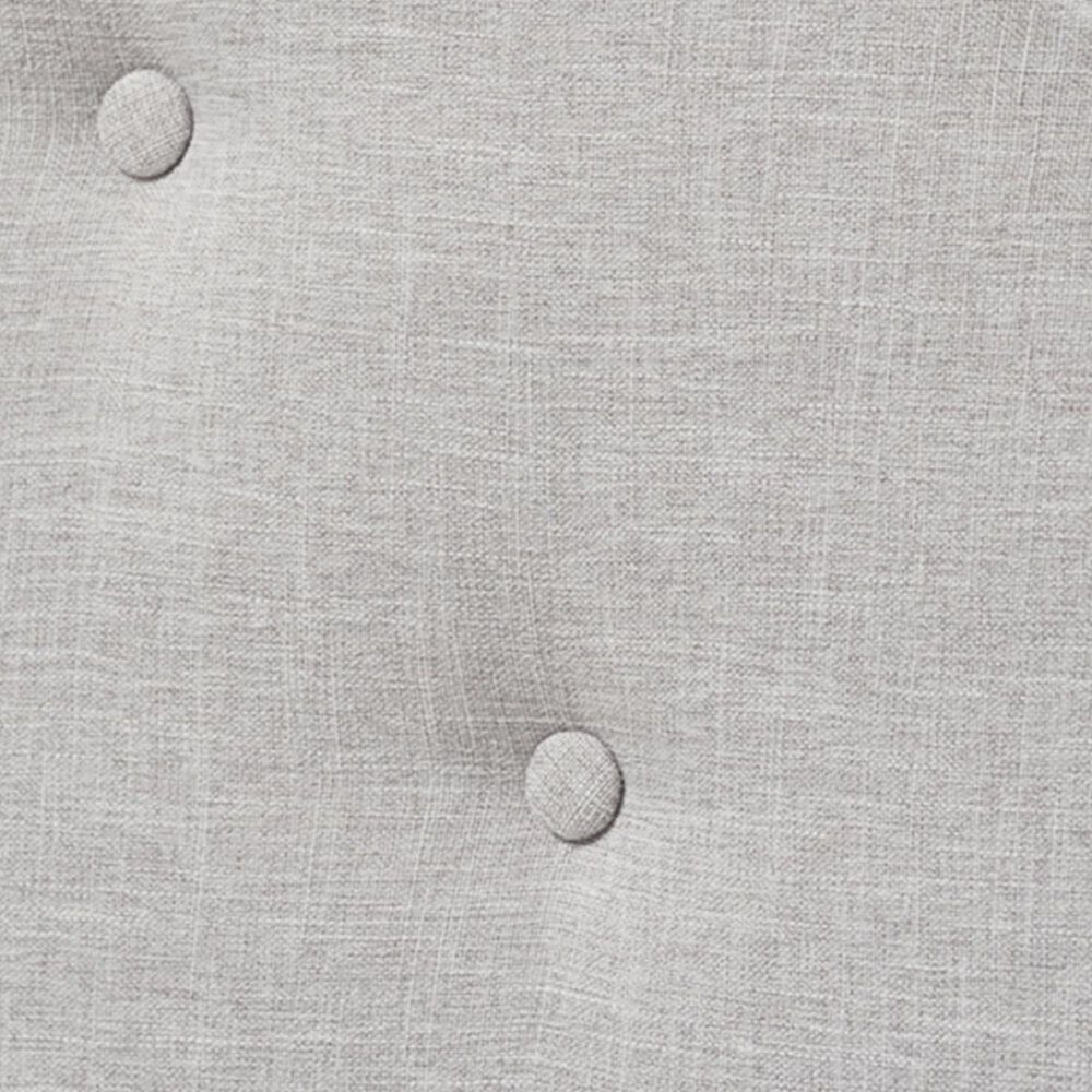 Baxton Studio Cora Twin Upholstered Headboard in Greyish Beige, , large